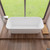 ALFI 4" Modern Wooden Stepping Stool for Tub - Shower - Bathroom - AB4409