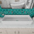ALFI 48" x 18" White Above Mount Fireclay Bath Trough Sink - AB48TR
