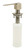ALFI Modern Square Brushed Stainless Steel Soap Dispenser - AB5007-BSS
