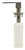 ALFI Modern Square Brushed Stainless Steel Soap Dispenser - AB5007-BSS