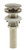ALFI Brushed Stainless Steel Pop Up Drain for Sink w/o Overflow - AB5009-BSS