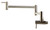 ALFI Brushed Stainless Steel Retractable Pot Filler Faucet - AB5019-BSS