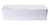 ALFI White 32" x 18" Short Wall Double Bowl Lip Apron Fireclay Farmhouse Kitchen Sink - AB5123-W