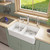 Alfi AB512-W White 32" x 18" Double Bowl Lip Apron Fireclay Farmhouse Kitchen Sink with 1 3/4" Lip