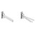 Alfi AB5506 16" Triple Rack Wooden Towel Bar