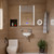 ALFI 16" Triple Rack Wooden Towel Bar - AB5506