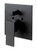 ALFI Black Matte Shower Valve with Square Lever Handle and Diverter - AB5601-BM