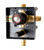 ALFI Black Matte Shower Valve with Square Lever Handle and Diverter - AB5601-BM