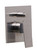 ALFI Brushed Nickel Shower Valve Mixer with Square Lever Handle and Diverter - AB5601-BN