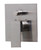 ALFI Brushed Nickel Shower Valve Mixer with Square Lever Handle and Diverter - AB5601-BN