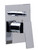 ALFI Polished Chrome Shower Valve Mixer with Square Lever Handle and Diverter - AB5601-PC