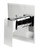 Alfi AB6701-PC Polished Chrome Modern Square Pressure Balanced Shower Mixer Faucet