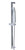 Alfi AB7606-PC Polished Chrome Sliding Rail - Bar Hand Held Shower Head Set with Hose