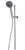 ALFI Polished Chrome Sliding Rail - Bar Hand Held Shower Head Set with Hose - AB7938-PC