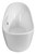 ALFI 68 inch White Oval Acrylic Free Standing Soaking Bathtub - AB8803