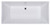 ALFI 67 inch White Rectangular Acrylic Free Standing Soaking Bathtub - AB8832