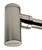 ALFI Brushed Nickel Solid Brass Round Modern Decorative Bottle P-Trap - AB9005-BN