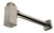ALFI Brushed Nickel Solid Brass Square Modern Decorative Bottle P-Trap - AB9026-BN