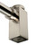 ALFI Brushed Nickel Solid Brass Square Modern Decorative Bottle P-Trap - AB9026-BN