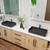 ALFI Matte Black Pop Up Drain with Out Overflow - AB9055-BM