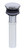Alfi AB9055-PC Polished Chrome Pop Up Drain for Bathroom Sink without Overflow