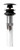 ALFI Black Matte Pop Up Drain with Overflow - AB9056-BM
