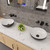 ALFI Black Matte Pop Up Drain with Overflow - AB9056-BM