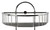 Alfi AB9534 Polished Chrome Wall Mounted Double Basket Shower Shelf Bathroom Accessory