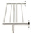ALFI Brushed Nickel 26 inch Towel Bar & Shelf - AB9538-BN