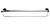 ALFI Polished Chrome 26 inch Towel Bar & Shelf - AB9538-PC