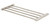 ALFI Brushed Nickel 24 inch Towel Bar & Shelf - AB9539-BN