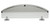 Alfi AB9547 Polished Chrome Wall Mounted Glass Shower Shelf