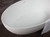ALFI 67" White Oval Solid Surface Smooth Resin Soaking Bathtub - AB9941