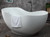ALFI 66" White Solid Surface Smooth Resin Soaking Bathtub - AB9949