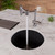 ALFI Black Matte Round 18" x 18" Undermount / Drop In Fireclay Bar / Prep Sink - ABF1818R-BM