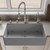 ALFI Gray Matte Smooth Apron 36" x 18" Single Bowl Fireclay Farm Sink - ABF3618-GM