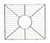 ALFI Stainless Steel Kitchen Sink Grid 15.2" x 13.25" for large side of AB3618DB, AB3618ARCH
