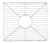 Alfi Stainless Steel Kitchen Sink Grid 16.5" x 14.75" for AB3918DB, AB3918ARCH