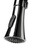 Alfi Polished Chrome Single Handle Kitchen Faucet with Black Rubber Stem