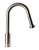 ALFI Brushed Nickel Sensor Gooseneck Pull Down Kitchen Faucet - ABKF3262-BN