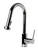 Alfi Polished Chrome Sensor Gooseneck Pull Down Kitchen Faucet