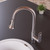 ALFI Brushed Nickel Gooseneck Pull Down Kitchen Faucet - ABKF3480-BN