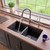 ALFI Brushed Nickel Traditional Gooseneck Pull Down Kitchen Faucet - ABKF3783-BN