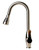 ALFI Brushed Nickel Traditional Gooseneck Pull Down Kitchen Faucet - ABKF3783-BN