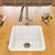 Alfi Brushed Nickel Square Gooseneck Pull Down Kitchen Faucet