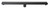 ALFI 24" Black Matte Stainless Steel Linear Shower Drain with Solid Cover - ABLD24B-BM