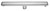 ALFI 24" Modern Polished Stainless Steel Linear Shower Drain with Solid Cover - ABLD24B-PSS