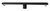 Alfi 24" Black Matte Stainless Steel Linear Shower Drain with Groove Holes