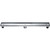Alfi ABLD32A 32" Modern Stainless Steel Linear Shower Drain w/o Cover