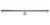 Alfi ABLD32A 32" Modern Stainless Steel Linear Shower Drain w/o Cover
